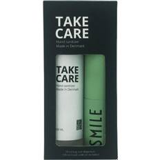 Design Letters Take Care Hand Sanitizer Set Green Smile 2-pack