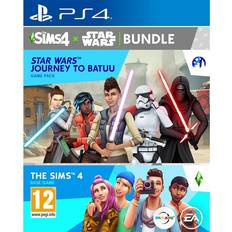 PlayStation 4 Games The Sims 4 Plus Star Wars: Journey to Batuu Bundle (PS4)