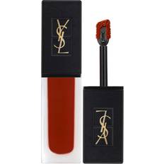 Yves Saint Laurent Lipsticks Yves Saint Laurent Tatouage Couture Velvet Cream Liquid Lipstick #211 Chili Incitement