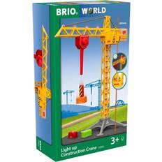 BRIO Toy Cars BRIO Light Up Construction Crane 33835