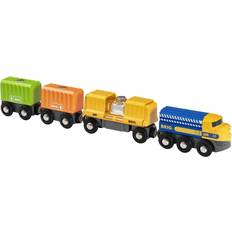 BRIO Toys BRIO Three Wagon Cargo Train 33982