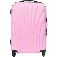 Rosa kofferter Reisevesker Borg Design Hard Case Suitcase 60cm