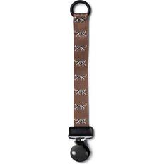 Elodie Details Pacifier Clip White Tiger