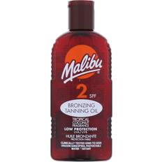 Flasker Selvbruning Malibu Bronzing Tanning Oil SPF2 200ml
