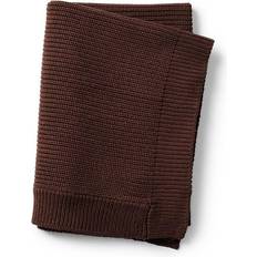 Elodie Details Wool Knitted Blanket Chocolate
