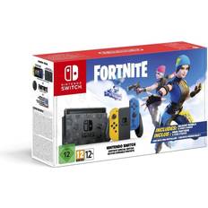 Nintendo Switch with Joy-Con - Yellow/Blue - Fortnite Special Edition