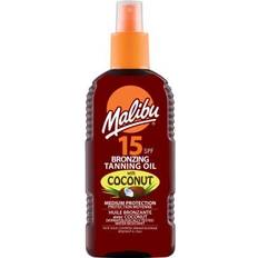 Malibu Bronzing Tanning Oil with Coconut SPF15 200ml