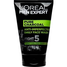 L'Oréal Paris Rensekrem & Rensegels L'Oréal Paris Men Expert Pure Charcoal Anti-Imperfection Daily Face Wash 100ml