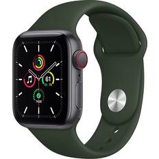 Apple Søvnmåler - iPhone Smartklokker Apple Watch SE Cellular 40mm Aluminium Case with Sport Band