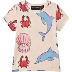 Mini Rodini Dolphin T-Shirt - Pink (2062011900)