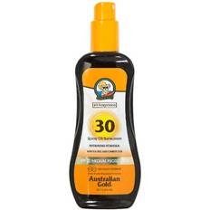 Rødhet Selvbruning Australian Gold Spray Oil Sunscreen Hydrating Formula Carrot Oil SPF30 237ml