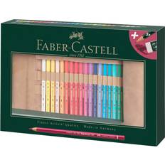 Faber castell polychromos Hobbymateriale Faber-Castell Polychromos Coloured Pencil Roll 34-pack