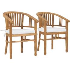 vidaXL 49430 2-pack Garden Dining Chair