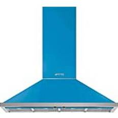 120 cm - Vegghengende kjøkkenvifter Smeg KPF12T(Bluel) 120 cm, Blå