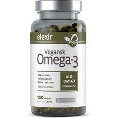 Omega-3 Fettsyrer Elexir Pharma Vegan Omega-3 120 st