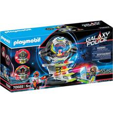 Weltraum Spielsets Playmobil Galaxy Police Safe with Secret Code 70022