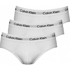 Calvin Klein Briefs - Herren Unterhosen Calvin Klein Stretch Hip Brief 3-pack - White