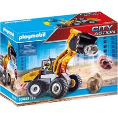 Baustellen Spielsets Playmobil City Action Wheel Loader 70445