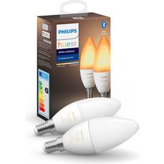E14 white hue Philips Hue White Ambiance LED Lamp 5.2W E14 2-pack