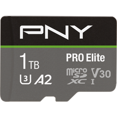 1tb sd card Camera Lenses PNY Pro Elite microSDXC Class 10 UHS-I U3 V30 A2 100/90MB/s 1TB +Adapter