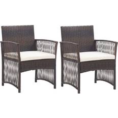 vidaXL 46439 2-pack Garden Dining Chair