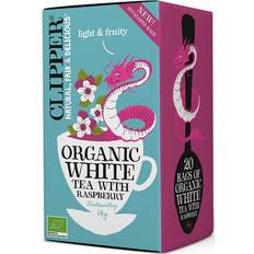 Clipper Matvarer Clipper Organic White Tea Raspberry 20st