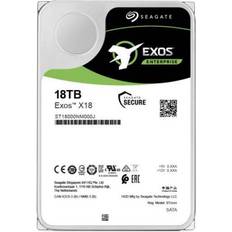 3.5" - Harddisk (HDD) Harddisker & SSD-er Seagate Exos X18 ST18000NM000J 256MB 18TB