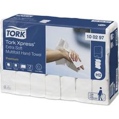 Tork Tørkepapir Tork Xpress Extra Soft Multifold H2 2-Ply Hand Towel 2100-pack (100297)