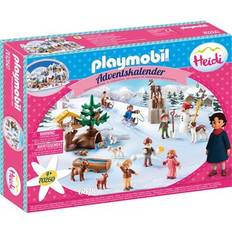 Playmobil Spielzeuge Adventskalender Playmobil Adventskalender Heidis Winterwelt 70260