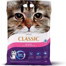 Kattesand Husdyr Intersand Classic Baby Powder Clumping Cat Litter 14kg