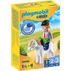 Playmobil Toy Figures Playmobil Boy with Pony 70410