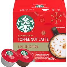 Nescafé Dolce Gusto Starbuck Toffee Nut Latte Limited Edition 12st