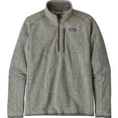 Patagonia better sweater 1 4 zip Patagonia Better Sweater 1/4-Zip Fleece Jacket - Stonewash