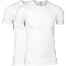 Herre T-skjorter JBS Bamboo T-shirt 2-pack - White