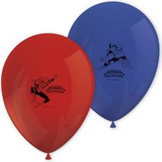 Lateksballonger Procos Latex Ballon Ultimate Spiderman Red/Blue 8-pack