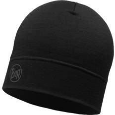 Damen Mützen Buff Lightweight Merino Wool Hat - Black