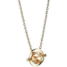 Harry potter time turner necklace Harry Potter Spinning Time Turner Necklace - Gold