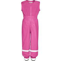 Playshoes Rain Pants with Fleece Bib - Pink (408625)