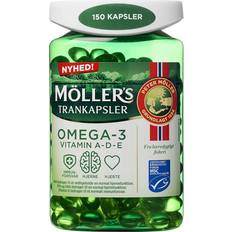 Omega-3 Kosttilskudd Möllers Trankapsler 150 st