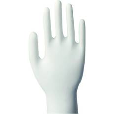 Hvite Engangshansker Latex Powder-Free Disposable Gloves 100-pack