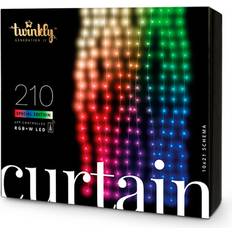 Fernsteuerbar Lichterketten Twinkly Curtain Special Edition Lichterkette 210 Lampen