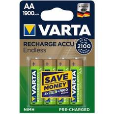 Varta Akkus - Wiederaufladbare Standardakkus Batterien & Akkus Varta AA Accu Rechargeable 1900mAh 4-pack