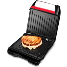 George Foreman Grills George Foreman Steel Family Red Grill 25040-56
