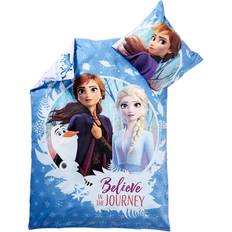 Licens Frozen 2 Anna and Elsa Junior Bed Set 100x140cm