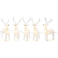 Konstsmide Acrylic Reindeer Julelampe 19cm 5st
