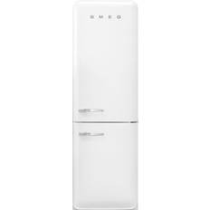 Frittstående - Hvit - Kjøleskap over fryser Kombiskap Smeg FAB32RWH5 Hvit