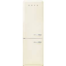 Smeg Freistehende Gefriergeräte - Kühlschrank über Gefrierschrank Gefrierschränke Smeg FAB32LCR5 Beige