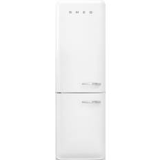 Frittstående - Hvit - Kjøleskap over fryser Kombiskap Smeg FAB32LWH5 Hvit