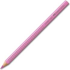 Rosa Buntstifte Faber-Castell Jumbo Grip Coloured Pencil Bright Magenta