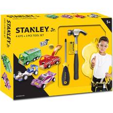 Stanley Jr Classic Tool Set & 4 Vehicle Kits